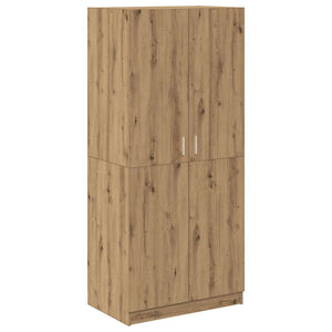 vidaXL Wardrobe Artisan Oak 90x52x200 cm Engineered Wood