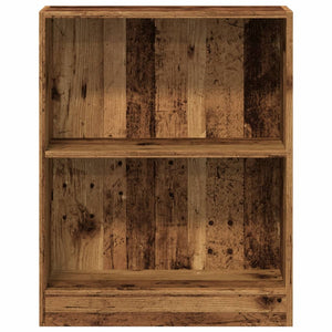 vidaXL Bookcase Old Wood 60x24x76 cm Engineered Wood