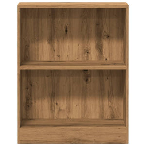 vidaXL Bookcase Artisian Oak 60x24x76 cm Engineered Wood