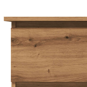 vidaXL Corner Desk Artisan Oak 145x100x76 cm Engineered Wood