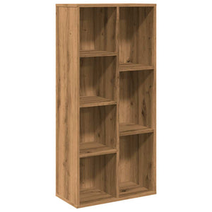 vidaXL Book Cabinet Artisan Oak 50x25x104 cm