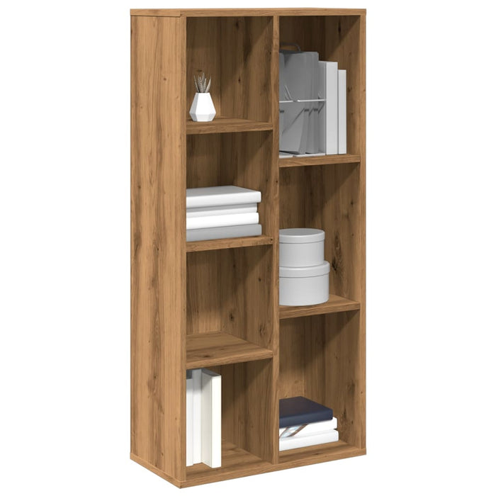 vidaXL Book Cabinet Artisan Oak 50x25x104 cm