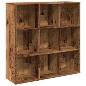 vidaXL Book Cabinet Old Wood 98x29x97.5 cm