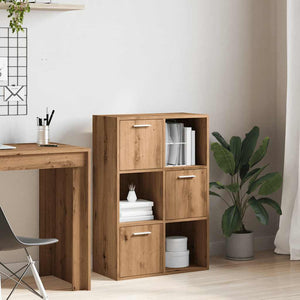 vidaXL Bookshelf Artisan Oak 60.5x30x90 cm Engineered Wood