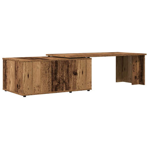 vidaXL Coffee Table Old Wood 150x50x35 cm Engineered Wood