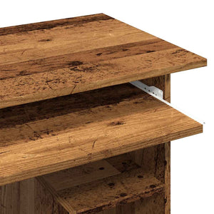 vidaXL Desk Old Wood 80x45x74 cm Engineered Wood