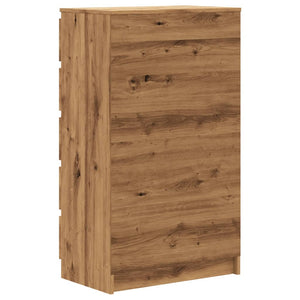 vidaXL Drawer Cabinet Artisan Oak 60x36x103 cm Engineered Wood