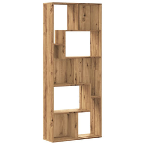 vidaXL Bookcase Artisan Oak 67x24x161 cm Engineered Wood