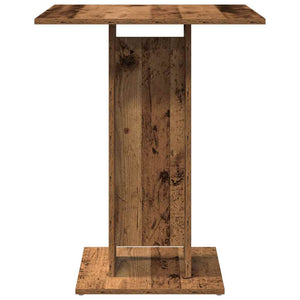 vidaXL Bistro Table Old Wood 60x60x75 cm Engineered Wood