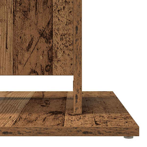 vidaXL Bistro Table Old Wood 60x60x75 cm Engineered Wood