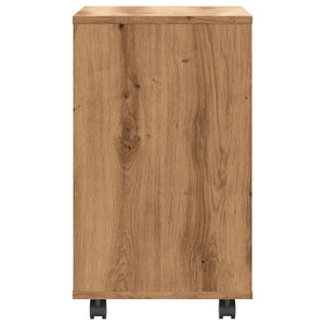 vidaXL Side Table Artisan Oak 70x35x55 cm Engineered Wood