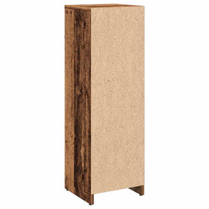 vidaXL Bathroom Cabinet Old Wood 30x30x95 cm Engineered Wood