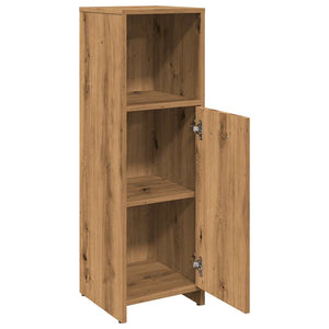 vidaXL Bathroom Cabinet Artisan Oak 30x30x95 cm Engineered Wood