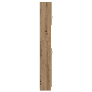 vidaXL Bathroom Cabinet Artisan Oak 32x25.5x190 cm Engineered Wood