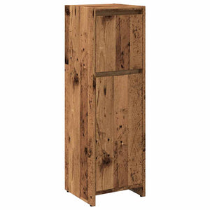 vidaXL Bathroom Cabinet Old Wood 30x30x95 cm Engineered Wood