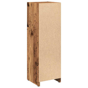 vidaXL Bathroom Cabinet Old Wood 30x30x95 cm Engineered Wood