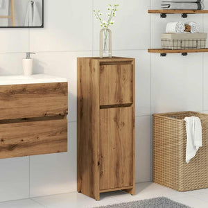 vidaXL Bathroom Cabinet Artisan Oak 30x30x95 cm Engineered Wood