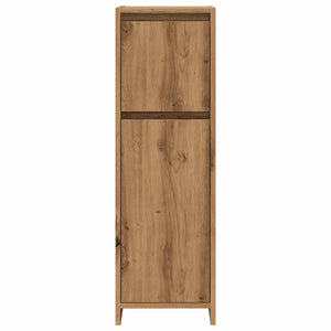 vidaXL Bathroom Cabinet Artisan Oak 30x30x95 cm Engineered Wood