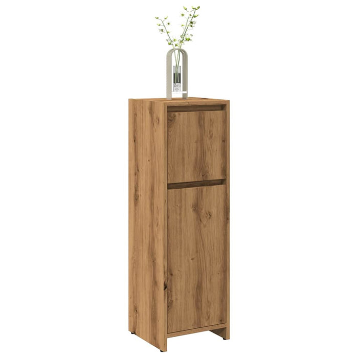 vidaXL Bathroom Cabinet Artisan Oak 30x30x95 cm Engineered Wood