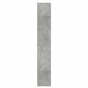 vidaXL Bathroom Cabinet Concrete Grey 30x30x183.5 cm Engineered Wood