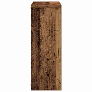 vidaXL Wall Shelf Old Wood 45x16x45 cm Engineered Wood