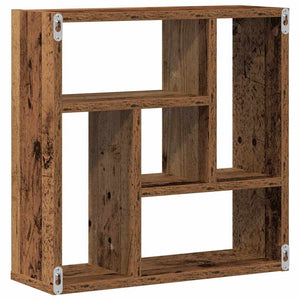 vidaXL Wall Shelf Old Wood 45x16x45 cm Engineered Wood