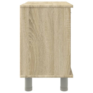 vidaXL Bathroom Cabinet Sonoma Oak 60x32x53.5 cm Engineered Wood