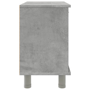 vidaXL Bathroom Cabinet Concrete Grey 60x32x53.5 cm Engineered Wood