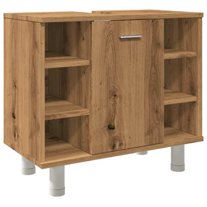 vidaXL Bathroom Cabinet Artisan Oak 60x32x53.5 cm Engineered Wood