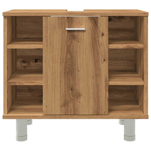 vidaXL Bathroom Cabinet Artisan Oak 60x32x53.5 cm Engineered Wood