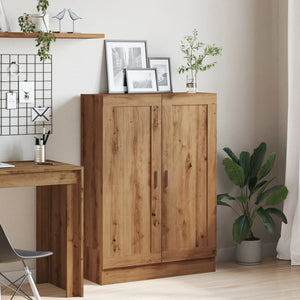 vidaXL Book Cabinet Artisan Oak 82.5x30.5x115 cm Engineered Wood