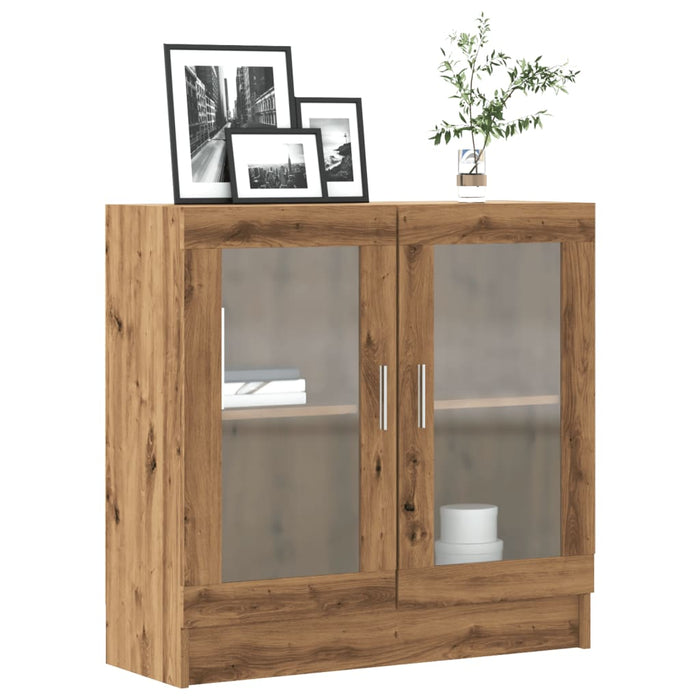 vidaXL Book Cabinet Artisan Oak 82.5x30.5x80 cm Engineered Wood