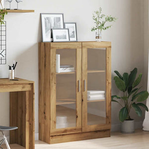 vidaXL Book Cabinet Artisan Oak 82.5x30.5x115 cm Engineered Wood