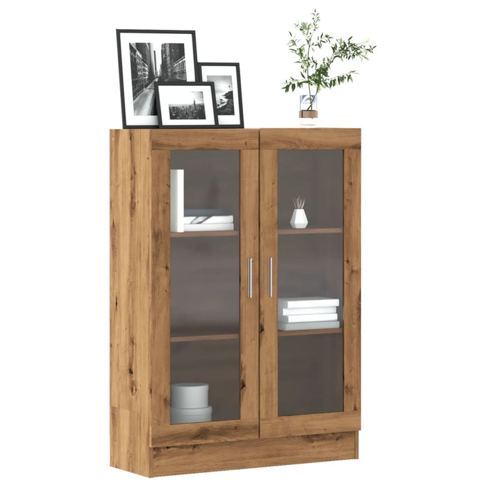 vidaXL Book Cabinet Artisan Oak 82.5x30.5x115 cm Engineered Wood