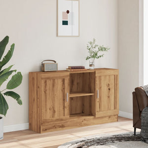 vidaXL Sideboard Artisan Oak 120x30.5x70 cm Engineered Wood