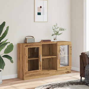 vidaXL Sideboard Artisan Oak 120x30.5x70 cm Engineered Wood