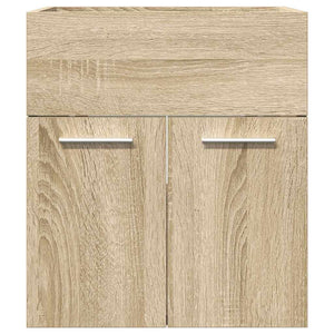 vidaXL Bathroom Sink Cabinet Sonoma Oak 41x38.5x46 cm Engineered Wood