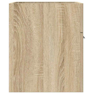 vidaXL Bathroom Sink Cabinet Sonoma Oak 41x38.5x46 cm Engineered Wood