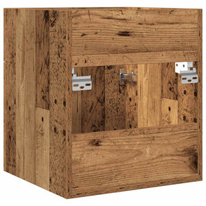 vidaXL Bathroom Sink Cabinet Old Wood 41x38.5x46 cm Engineered Wood