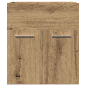 vidaXL Bathroom Sink Cabinet Artisan Oak 41x38.5x46 cm Engineered Wood