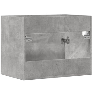 vidaXL Sink Cabinet Concrete Grey 60x38.5x46 cm Engineered Wood