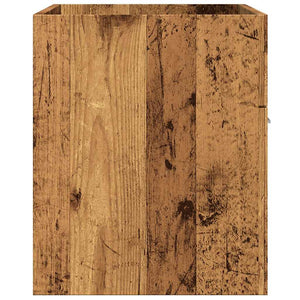 vidaXL Bathroom Sink Cabinet Old Wood 80x38.5x46 cm Engineered Wood