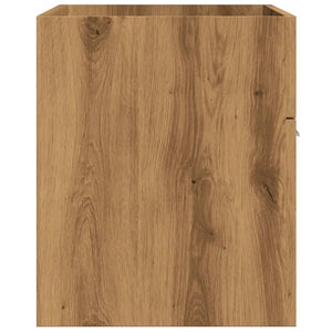 vidaXL Bathroom Sink Cabinet Artisan Oak 90x38.5x46 cm Engineered Wood