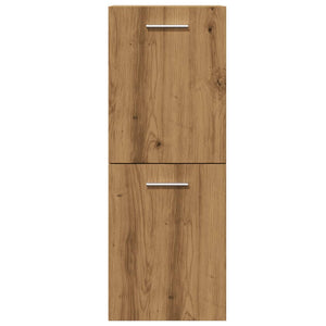 vidaXL Bathroom Hanging Cabinet Artisian Oak 30x30x80 cm Engineered Wood