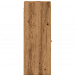 vidaXL Bathroom Hanging Cabinet Artisian Oak 30x30x80 cm Engineered Wood