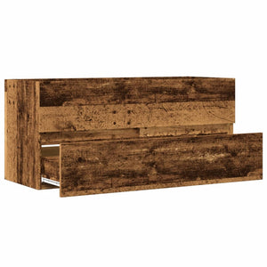 vidaXL Sink Cabinet Old Wood 100x38.5x45 cm Engineered Wood