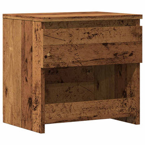 vidaXL Bedside Cabinet Old Wood 40x30x39 cm Engineered Wood