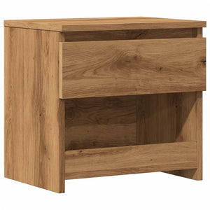 vidaXL Bedside Cabinet Artisan Oak 40x30x39 cm Engineered Wood