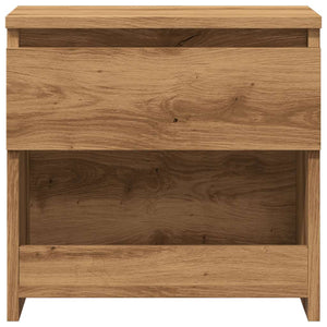 vidaXL Bedside Cabinet Artisan Oak 40x30x39 cm Engineered Wood