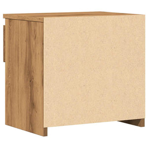 vidaXL Bedside Cabinet Artisan Oak 40x30x39 cm Engineered Wood